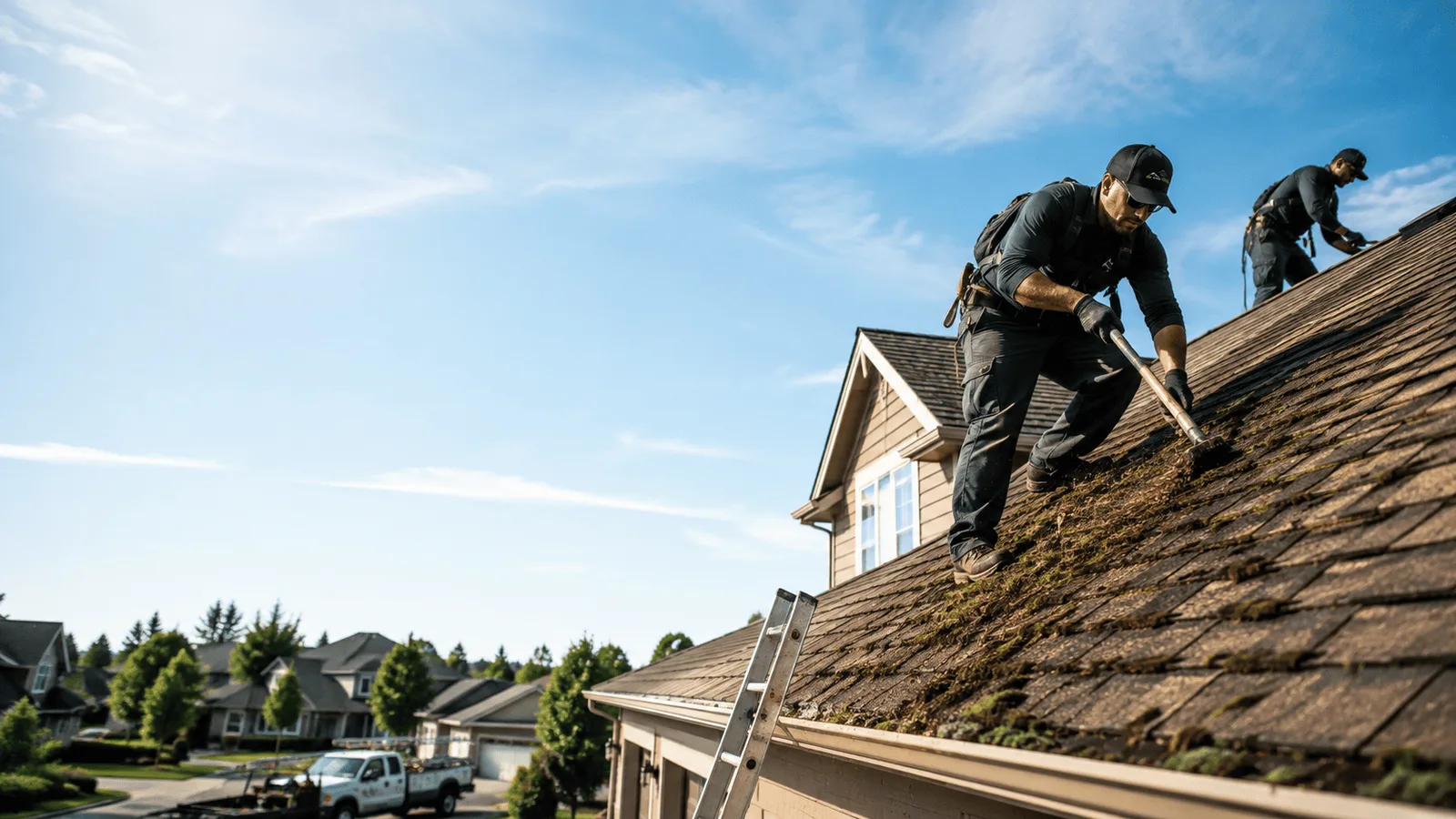 Roof Moss Removal in Lyburn, WV near me